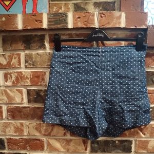 High waisted Polkadot Shorts